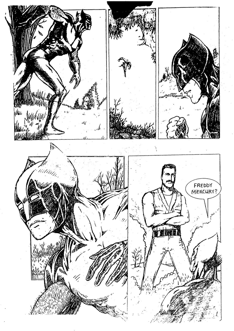 Illustration for article titled Wolverine meets Freddie Mercury = the greatest Marvel Comics pitch of all time